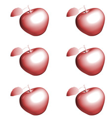 six red apple
