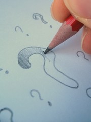 question marks