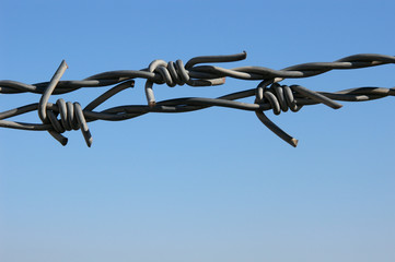 barbed wire