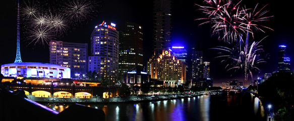 melbourne, australia - new year