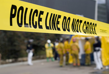 police line-hazmat