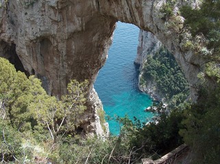 capri, s&uuml;dk&uuml;ste, arco naturale