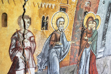 painting from an old church