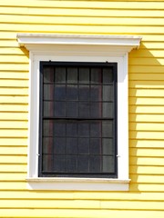 bright yellow window