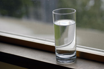 glass of water