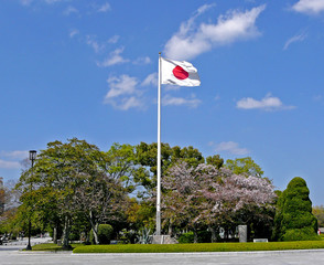 japanese flag - 1145083