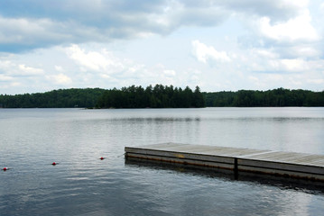 lake and dock