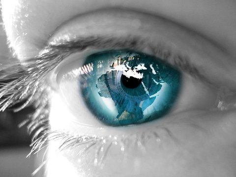 ojo reflejo