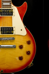 Naklejka premium guitar on stand
