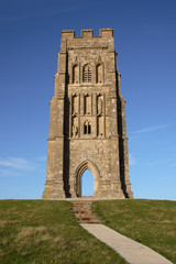 st michael's tower at glastonbury tor