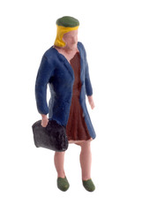 business woman with briefcase