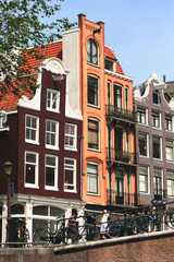 Obraz premium amsterdam houses