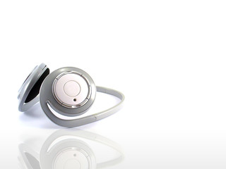 headphones and reflection