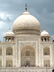 Fototapeta na wymiar Pałac Taj Mahal w MARBRE blanc