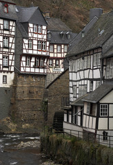 monschau - historic city in western germany