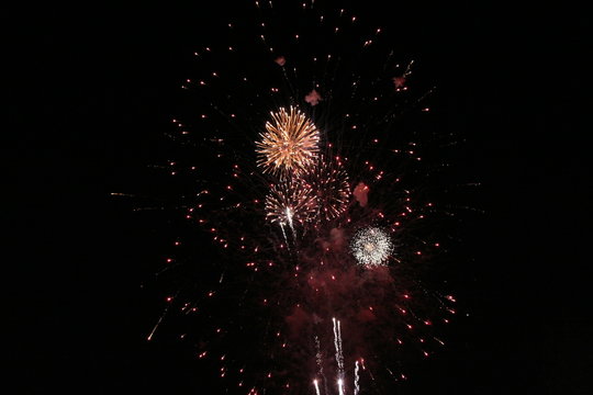 exploding fireworks