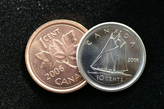 2006 Canadian Dime & Penny
