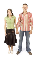 Fototapeta premium standing couple