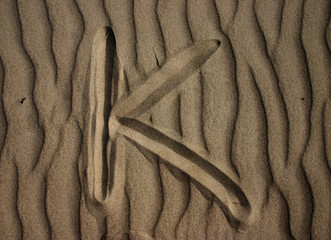 letter k