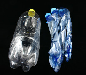 plastic bottles