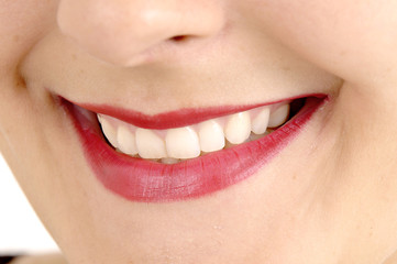 Naklejka premium beautiful smile