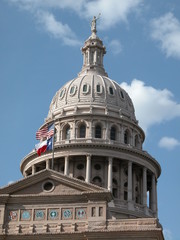 Fototapeta na wymiar texas capitol dome