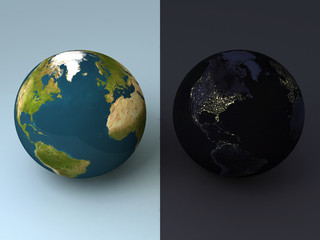 earth day and night