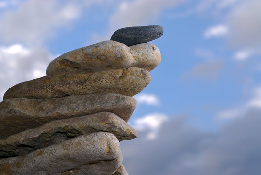 balanced stones