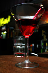 red cocktail