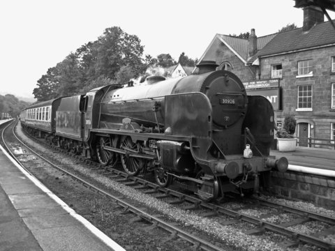 Fototapeta steam train