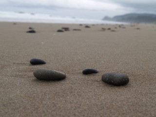 Fototapeta na wymiar beach pebbles