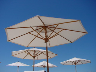 resort parasols