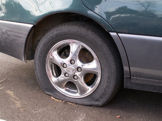 flat tire