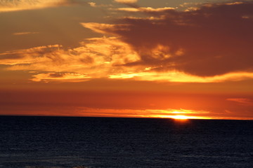 coucher de soleil
