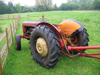 Obraz premium old tractor