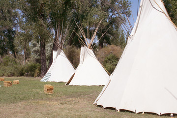 native american tipis