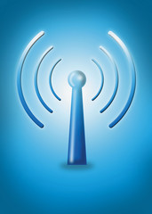 wireless internet and lan symbol - obrazy, fototapety, plakaty