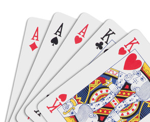 poker cards - full