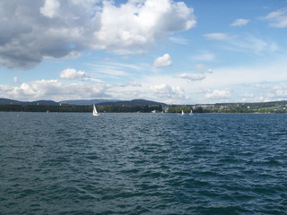 voilier lac