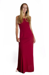 Fototapeta premium sexy girl in dress