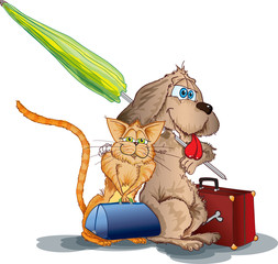depart en vacances