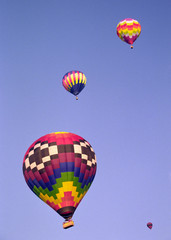 Obraz premium hot air balloons in flight