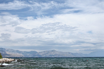 shoreline on the island of brac
