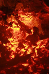 Obraz premium duży ogień