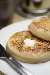 crumpet breakfast