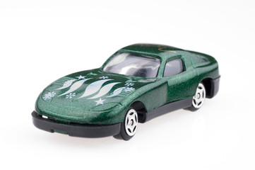 model sports car close up