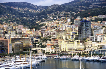 monaco cityscape