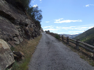 Fototapeta na wymiar mountain road