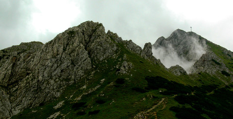 cloud on giewont