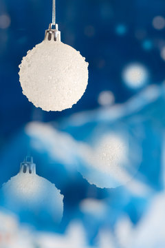 Blue Christmas Decoration